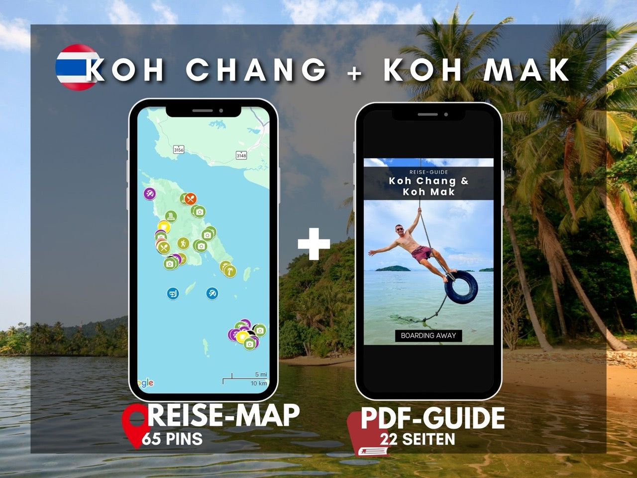THAILAND | Reise-Guide (E-Book) & Reise-Map