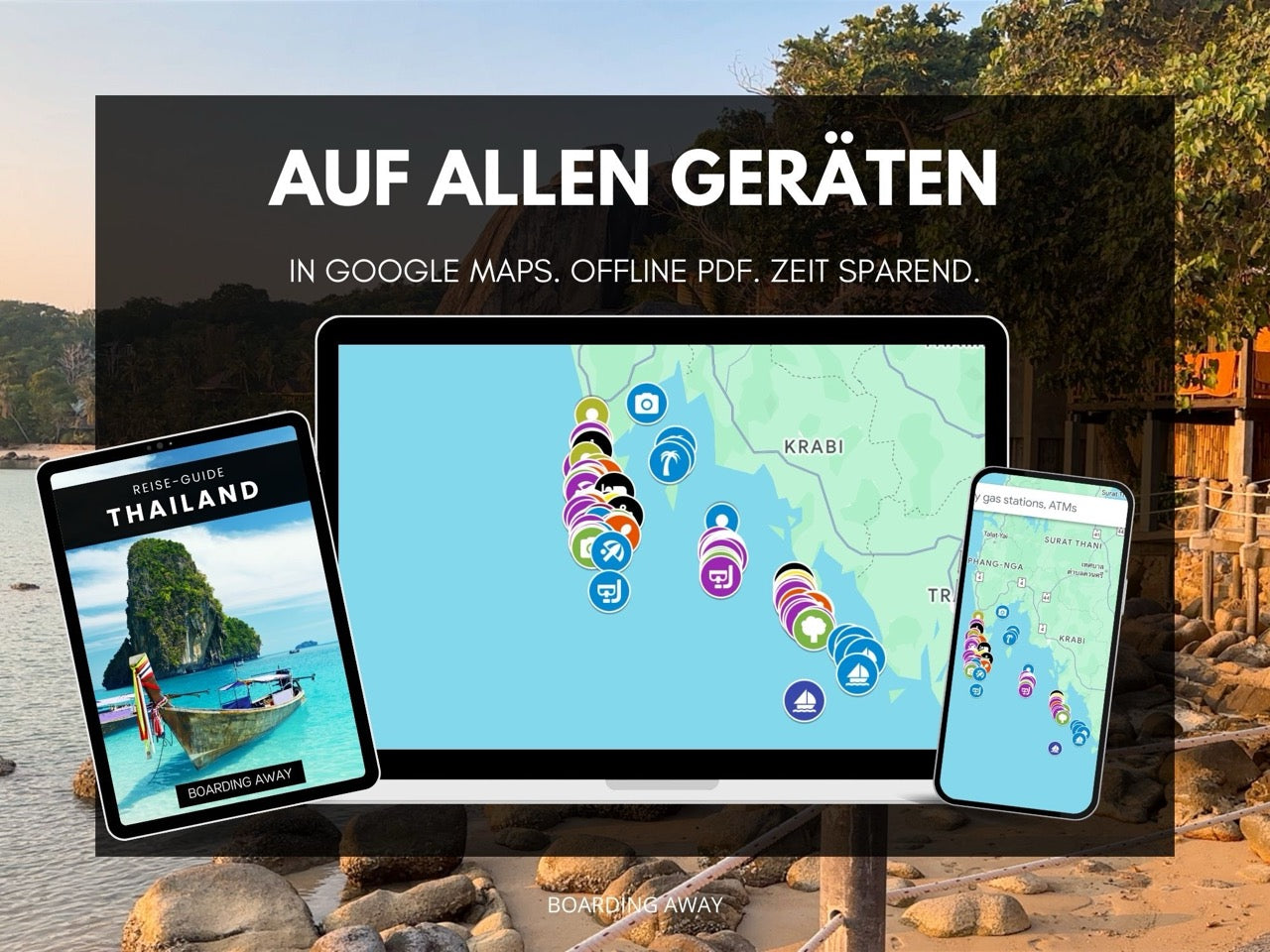 THAILAND | Reise-Guide (E-Book) & Reise-Map