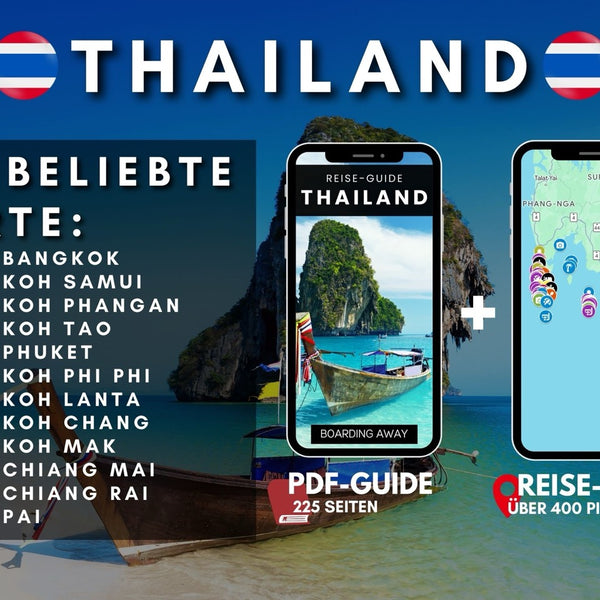 THAILAND | Reise-Guide (E-Book) & Reise-Map