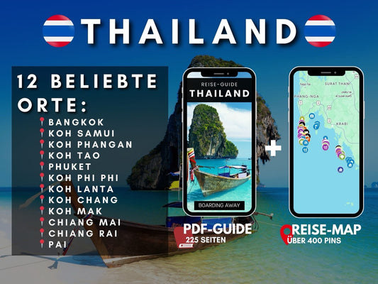 THAILAND | Reise-Guide (E-Book) & Reise-Map