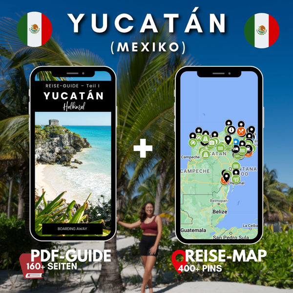 YUCATÁN | Reise-Guide (E-Book) & Reise-Map