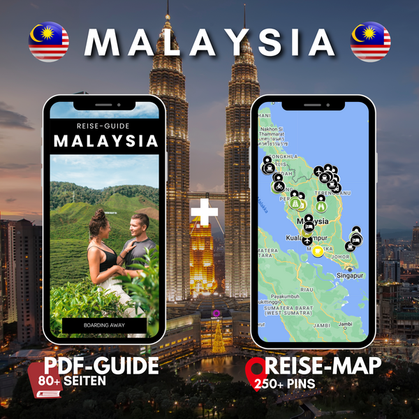 MALAYSIA | Reise-Guide (E-Book) & Reise-Map