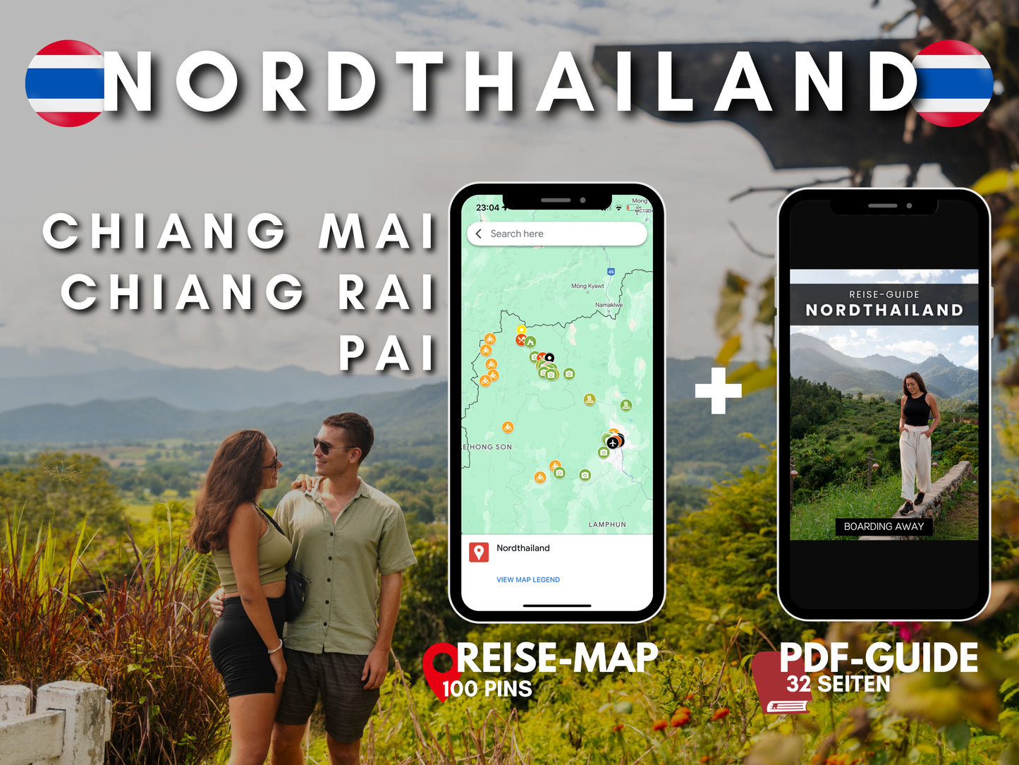 NORDTHAILAND | Reise-Guide (E-Book) & Reise-Map