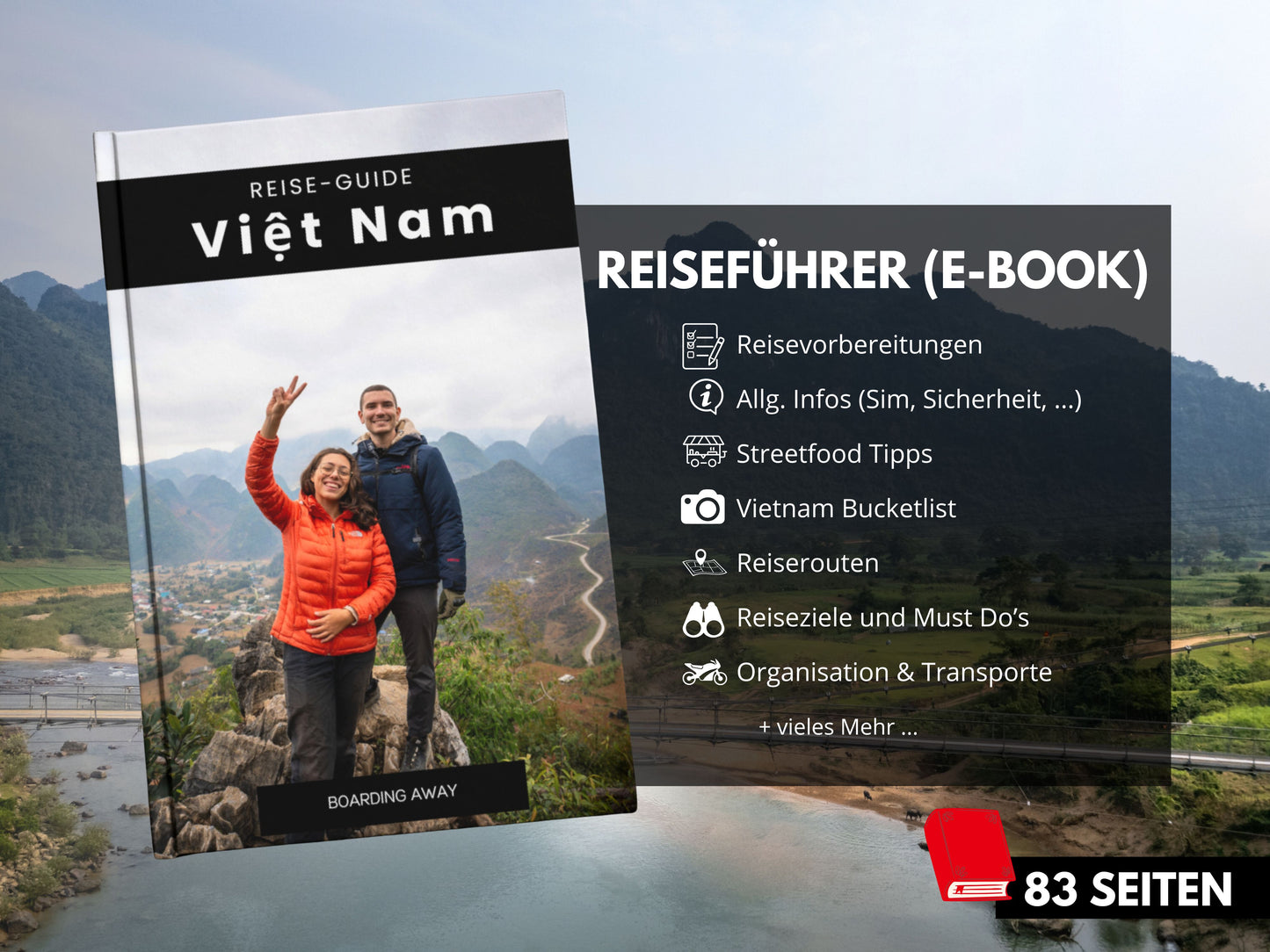 VIETNAM | Reise-Guide (E-Book) & Reise-Map