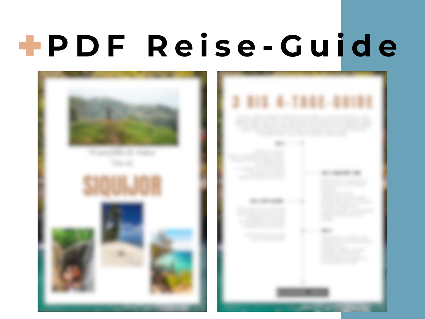 4er Bundle: Bohol, Siquijor, Cebu, Malapascua | Reise-Guide (E-Book) & Reise-Map