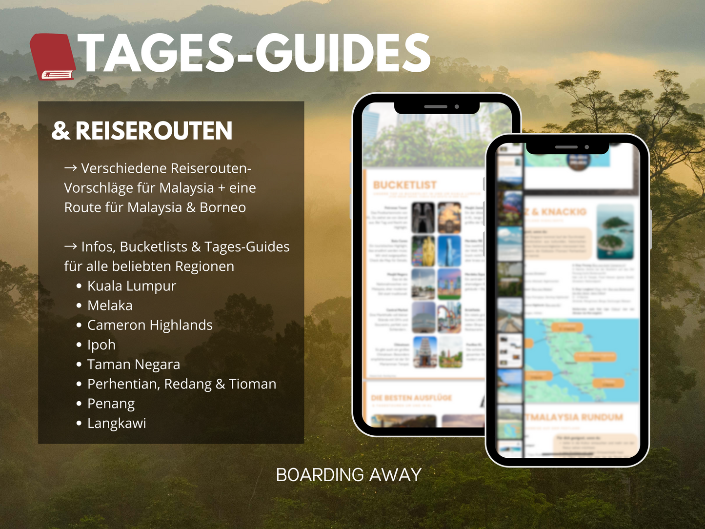 MALAYSIA | Reise-Guide (E-Book) & Reise-Map