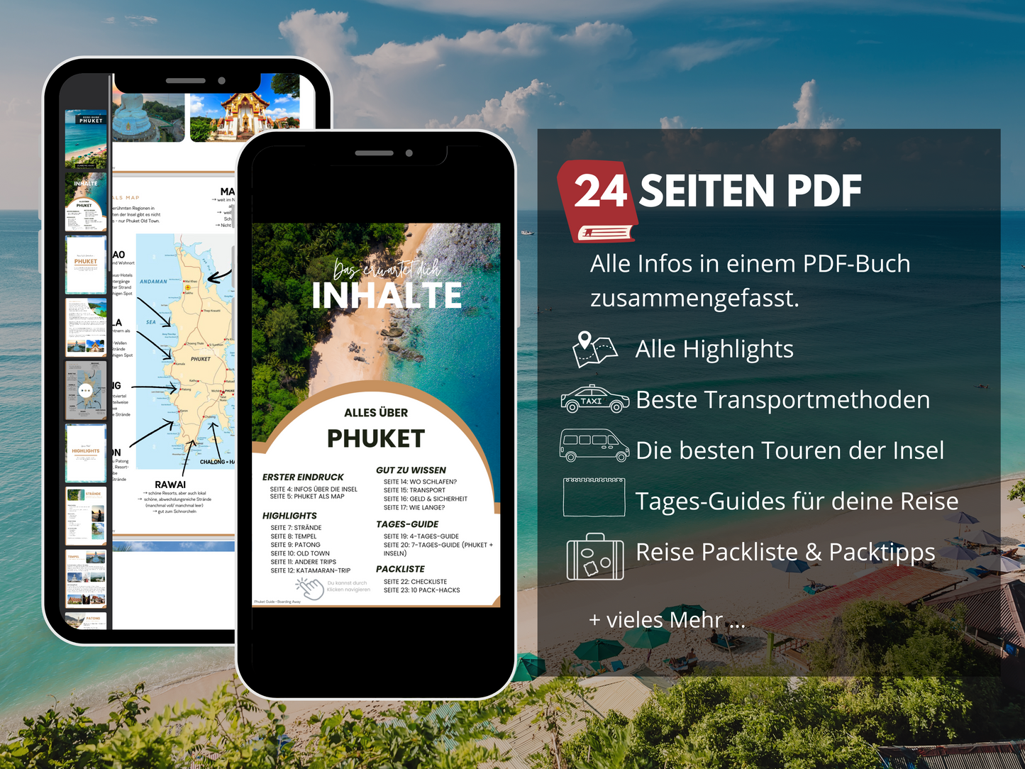Phuket | Reise-Guide (E-Book) & Reise-Map
