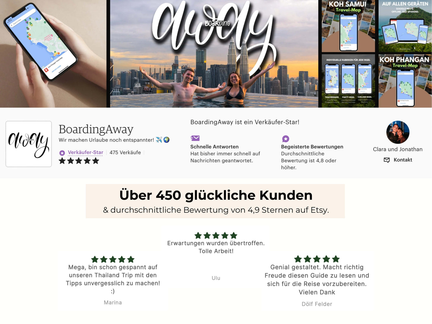 Mega Bundle (Thailand, Bali, Vietnam, Malaysia, Philippinen, Barcelona, Yucatán, Bonus: Borneo)