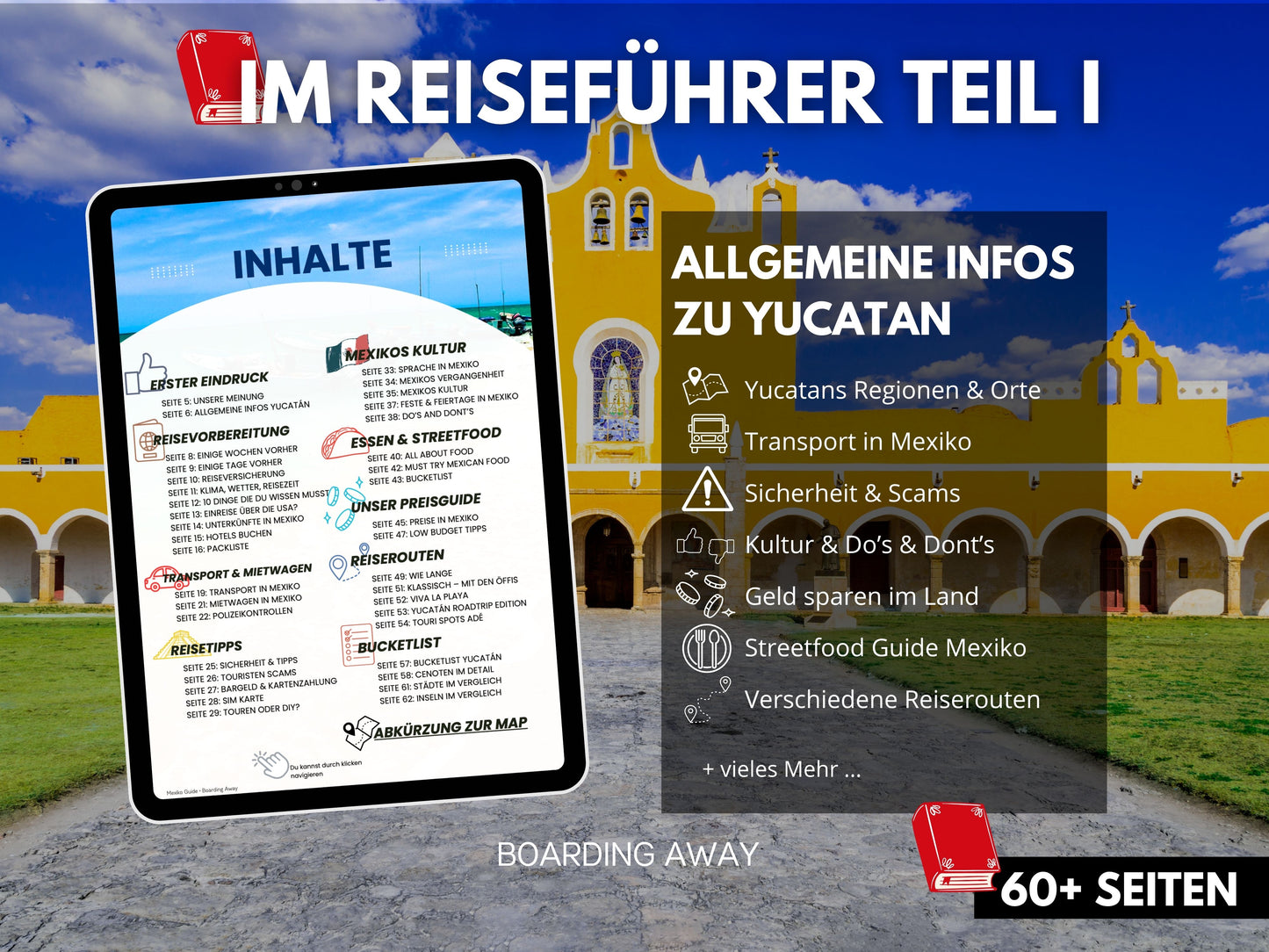 YUCATÁN | Reise-Guide (E-Book) & Reise-Map