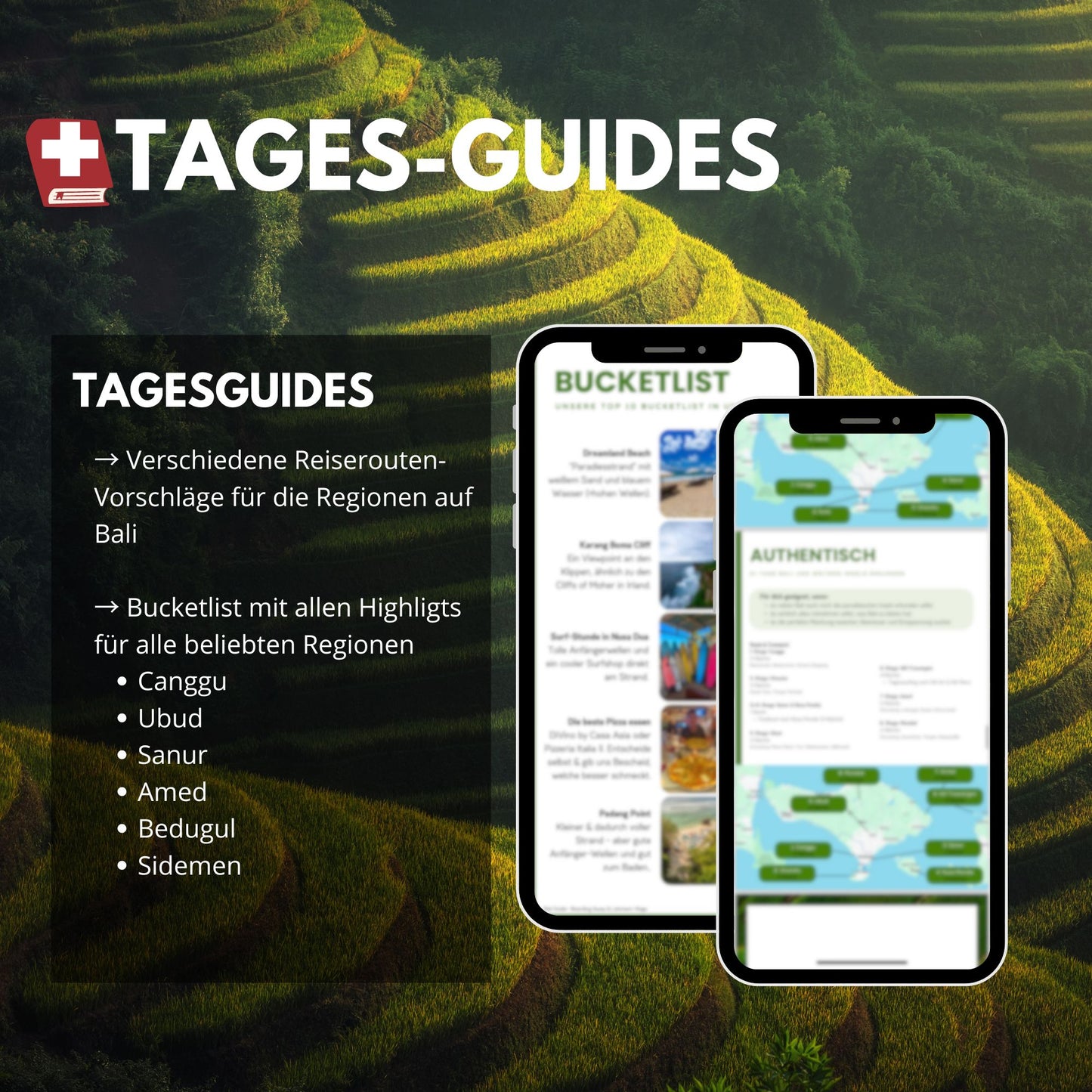 BALI | Reise-Guide (E-Book) & Reise-Map