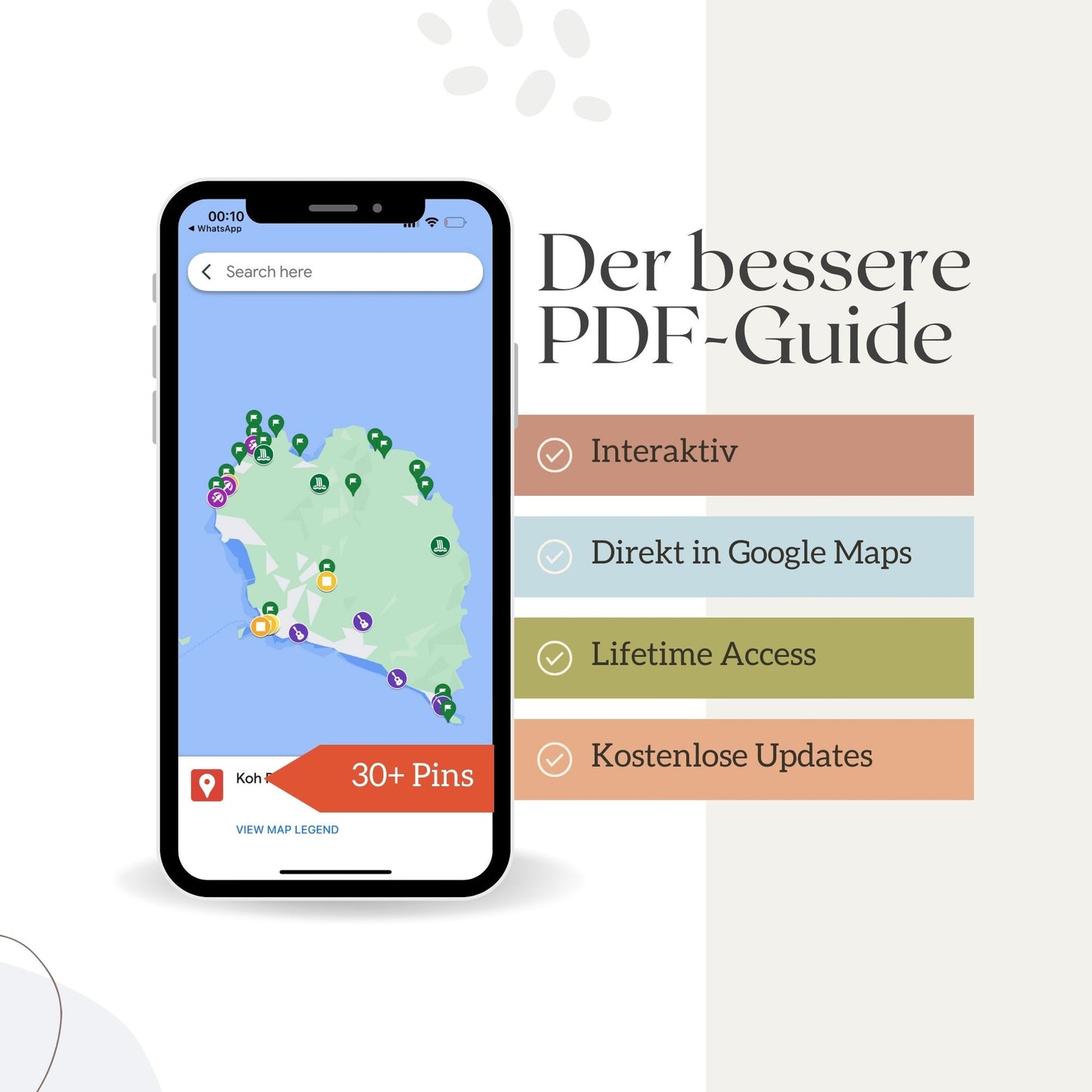 Koh Phangan | Reise-Guide (E-Book) & Reise-Map