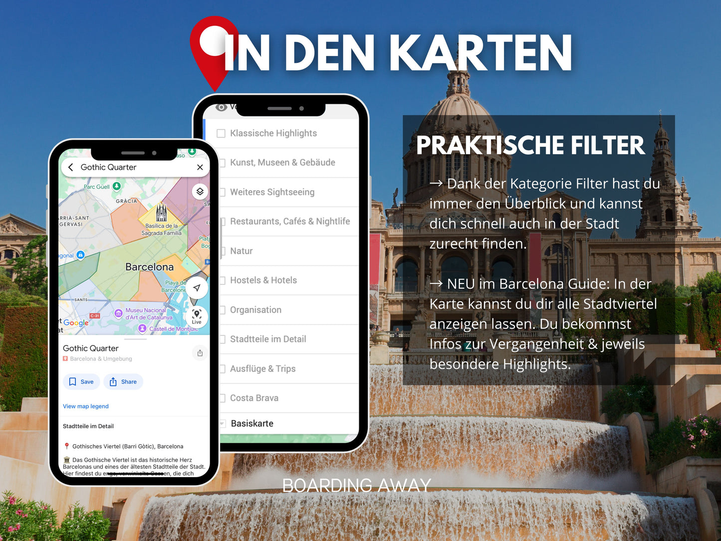 BARCELONA & Umgebung | Reise-Guide (E-Book) & Reise-Map