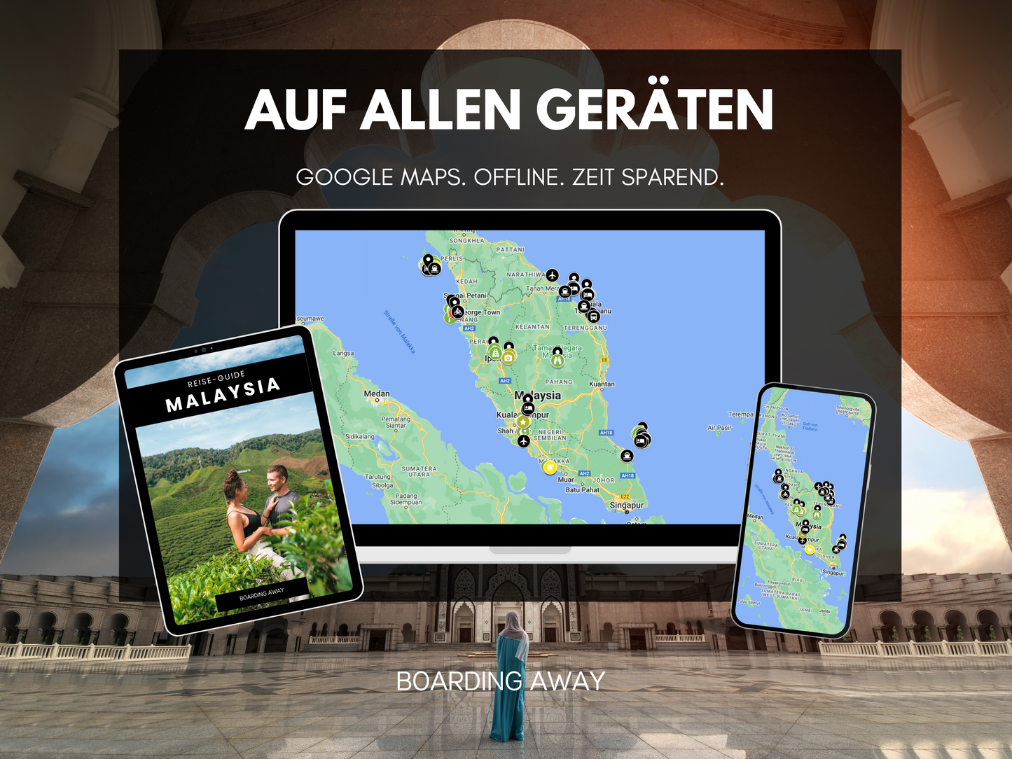 MALAYSIA | Reise-Guide (E-Book) & Reise-Map