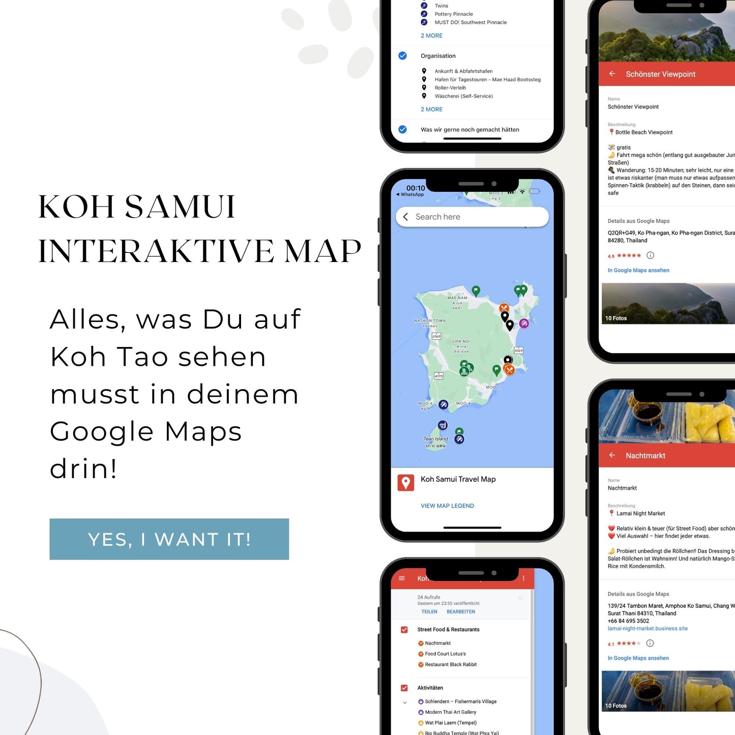 Koh Samui | Reise-Guide (E-Book) & Reise-Map