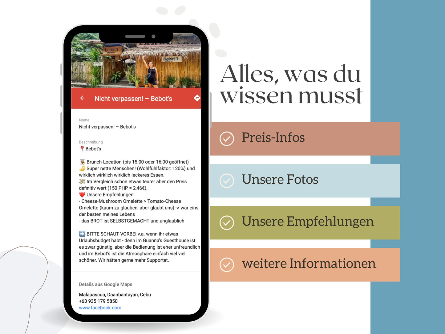 Malapascua | Reise-Guide (E-Book) & Reise-Map