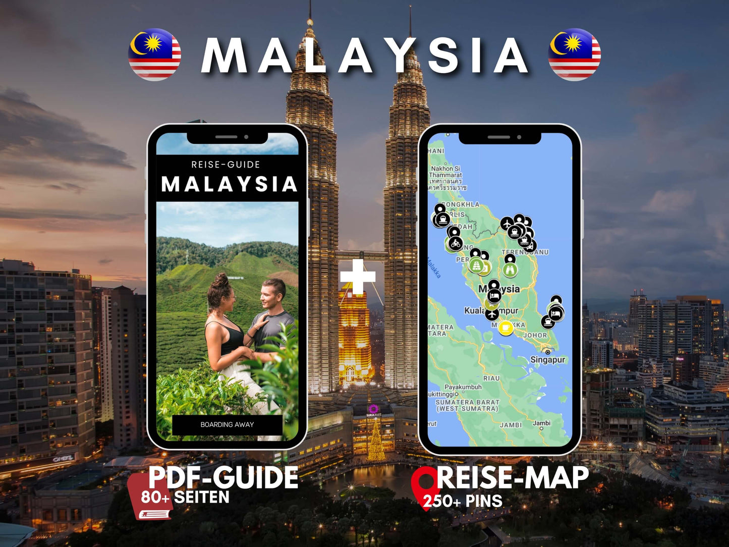 Mega Bundle (Thailand, Bali, Vietnam, Malaysia, Philippinen, Barcelona, Yucatán, Bonus: Borneo)