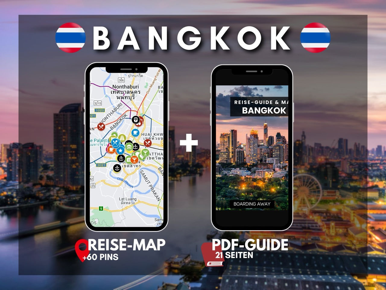 THAILAND | Reise-Guide (E-Book) & Reise-Map
