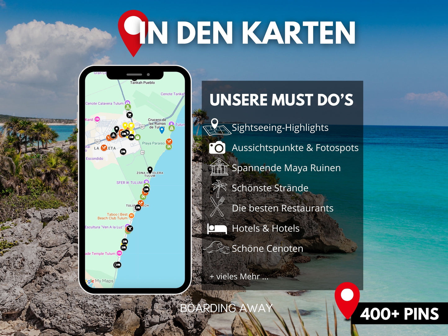 YUCATÁN | Reise-Guide (E-Book) & Reise-Map