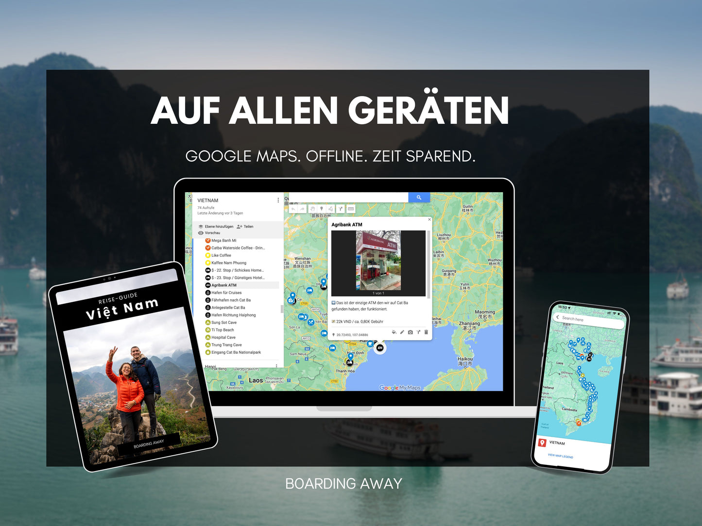 VIETNAM | Reise-Guide (E-Book) & Reise-Map