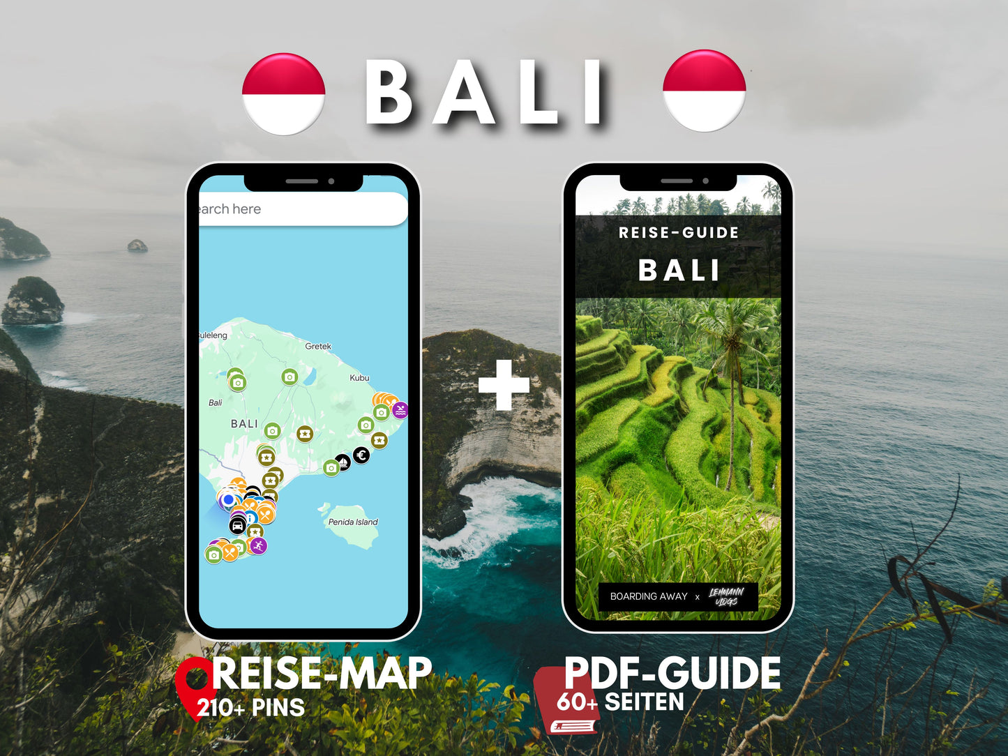 BALI | Reise-Guide (E-Book) & Reise-Map