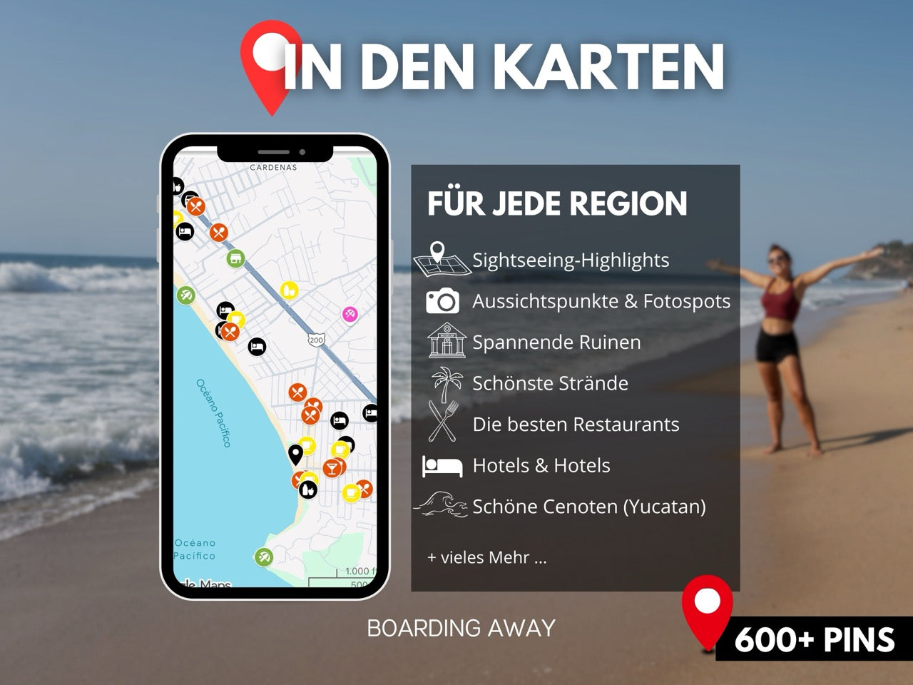 MEXIKO | Reise-Guide (E-Book) & Reise-Map