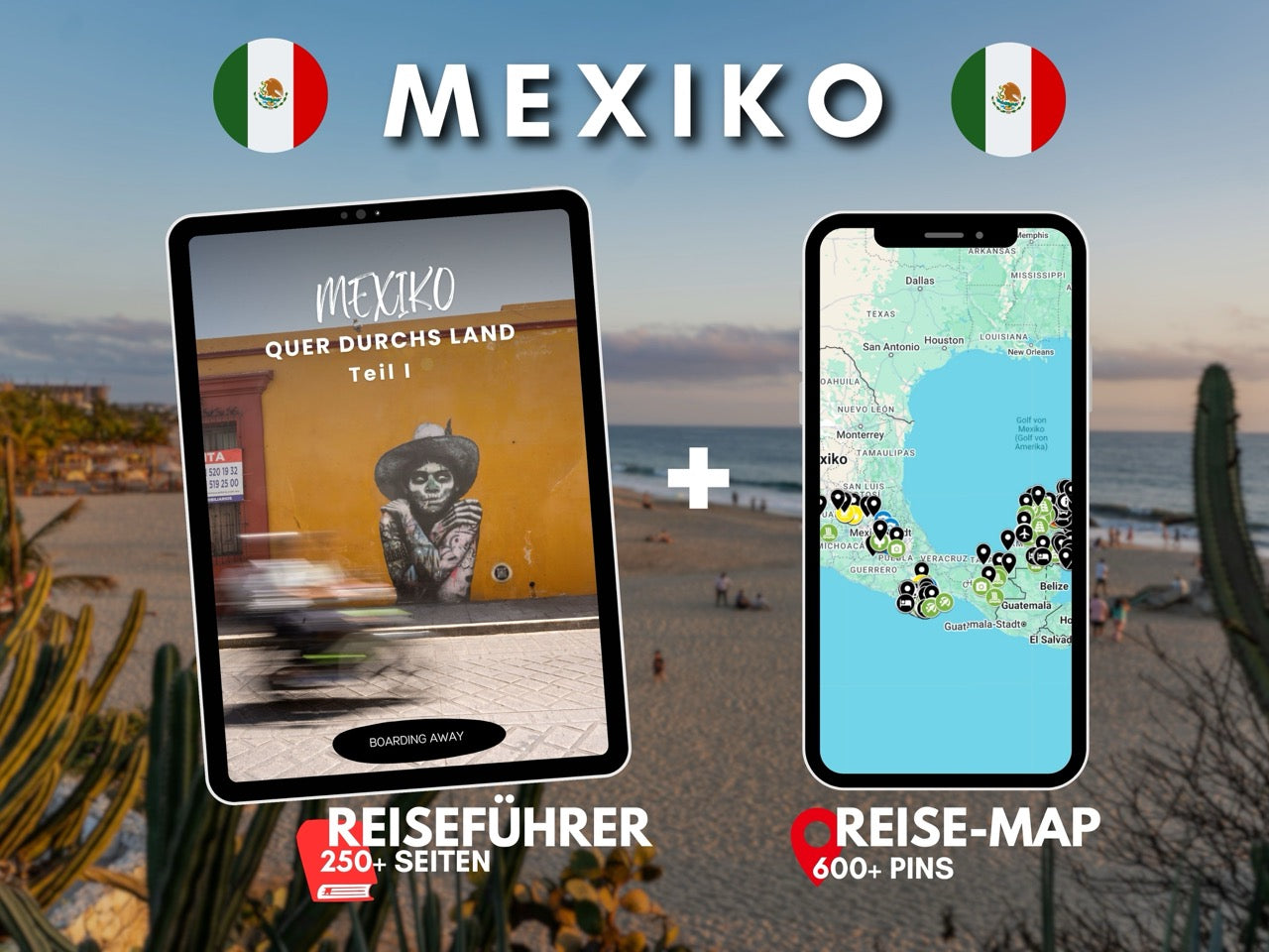 MEXIKO | Reise-Guide (E-Book) & Reise-Map
