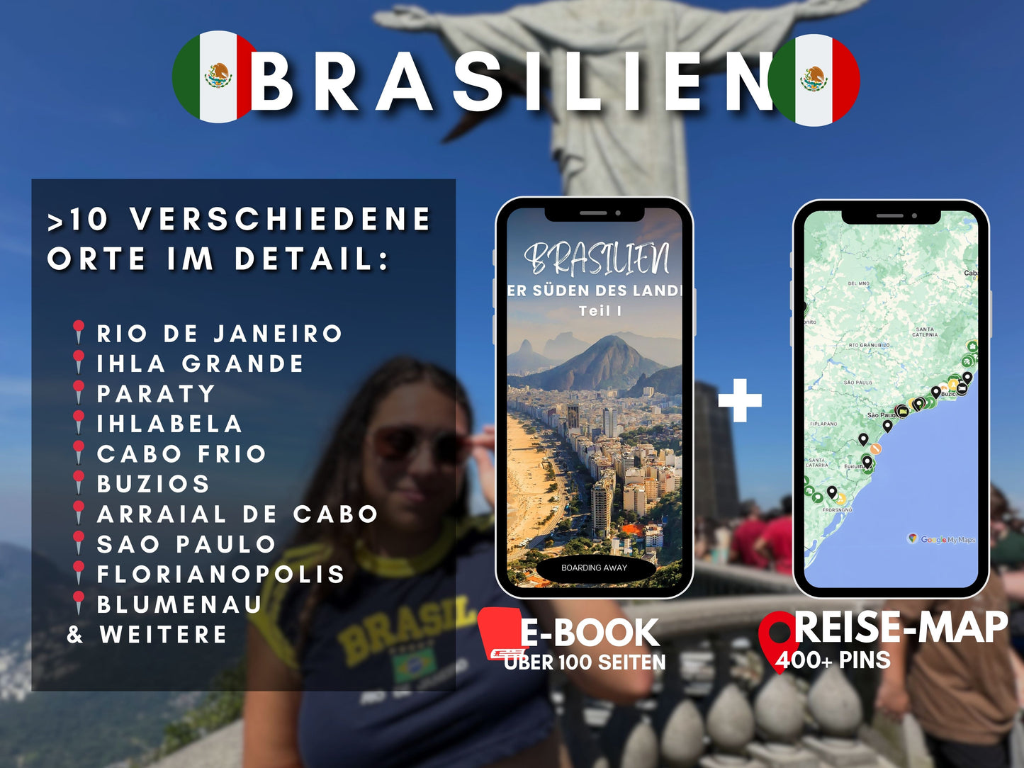SÜD-BRASILIEN | Reise-Guide (E-Book) & Reise-Map