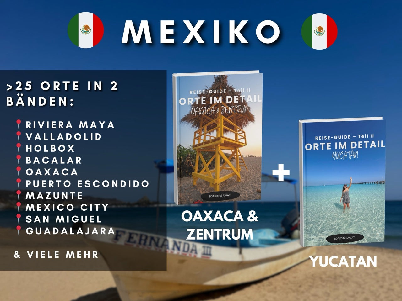 MEXIKO | Reise-Guide (E-Book) & Reise-Map