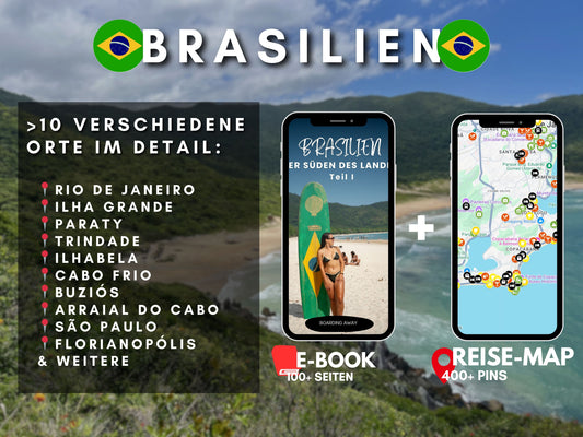 SÜD-BRASILIEN | Reise-Guide (E-Book) & Reise-Map