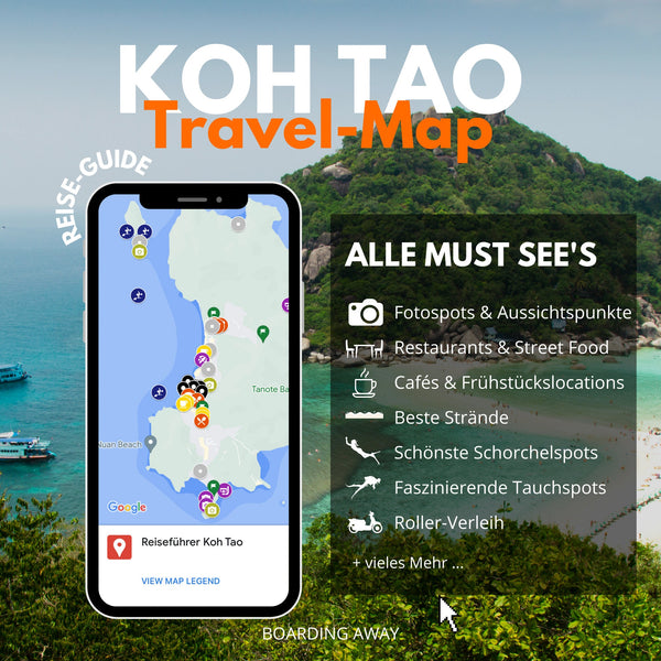 Koh Tao | Reise-Guide (E-Book) & Reise-Map
