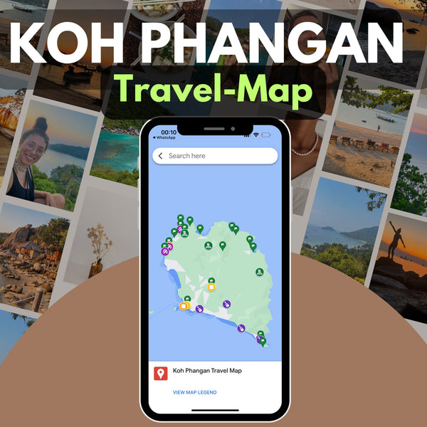 Koh Phangan | Reise-Guide (E-Book) & Reise-Map