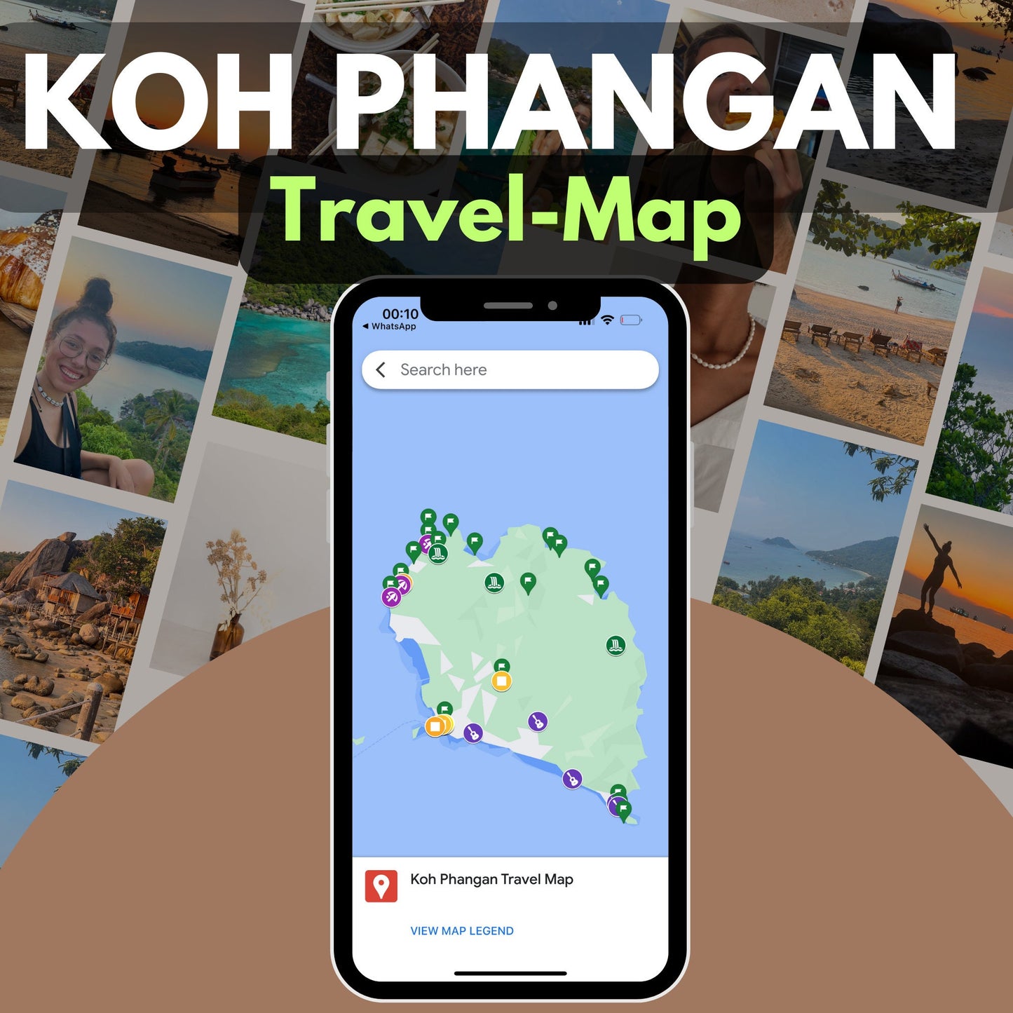 Koh Phangan | Reise-Guide (E-Book) & Reise-Map