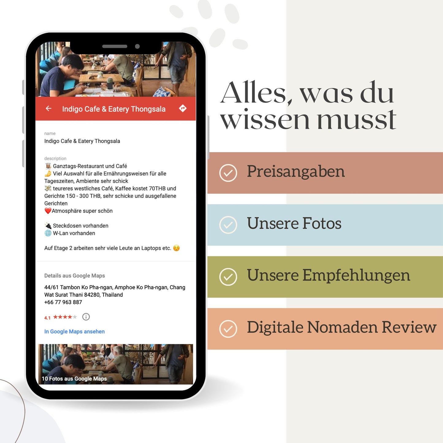 Koh Phangan | Reise-Guide (E-Book) & Reise-Map