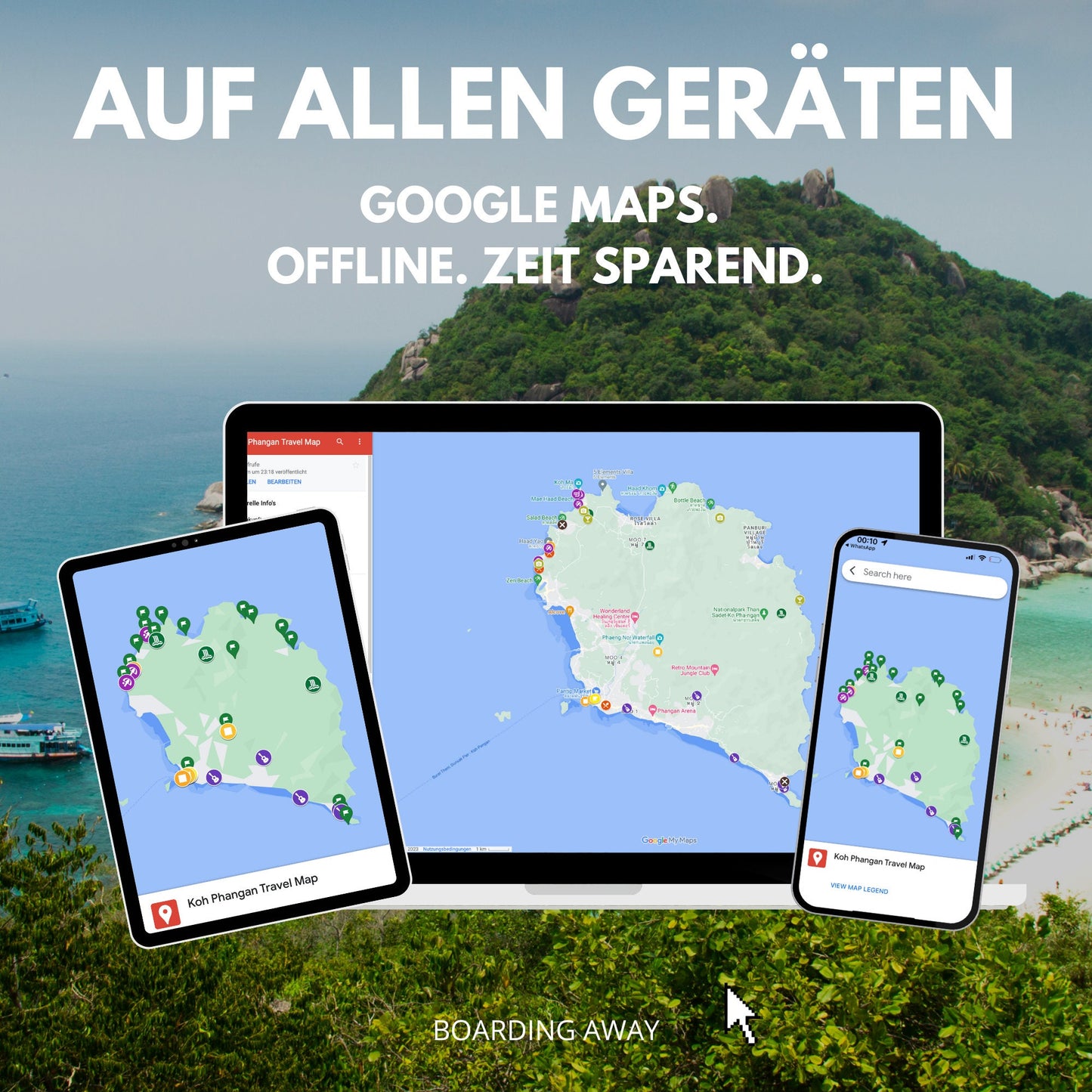 Koh Phangan | Reise-Guide (E-Book) & Reise-Map