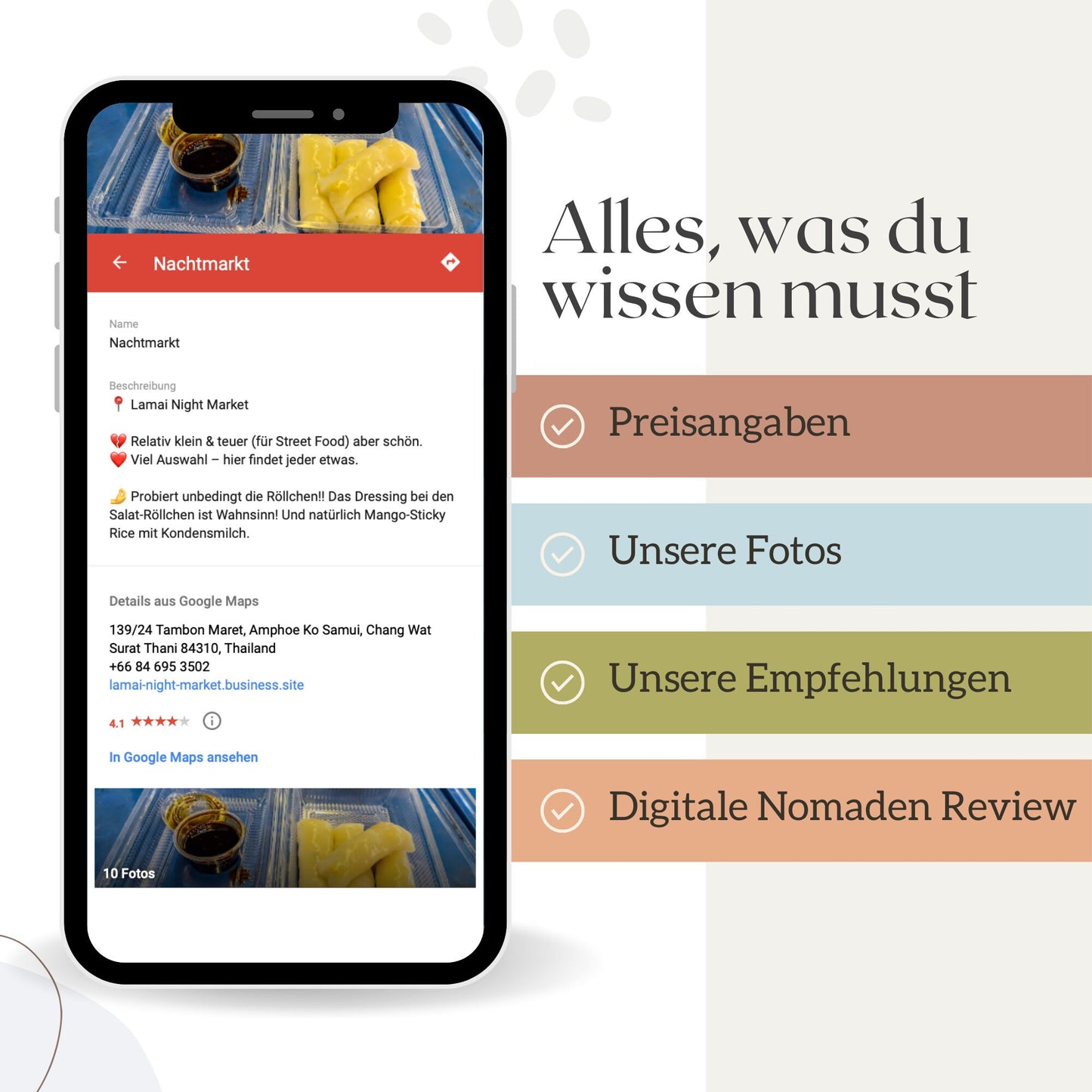 Koh Samui | Reise-Guide (E-Book) & Reise-Map