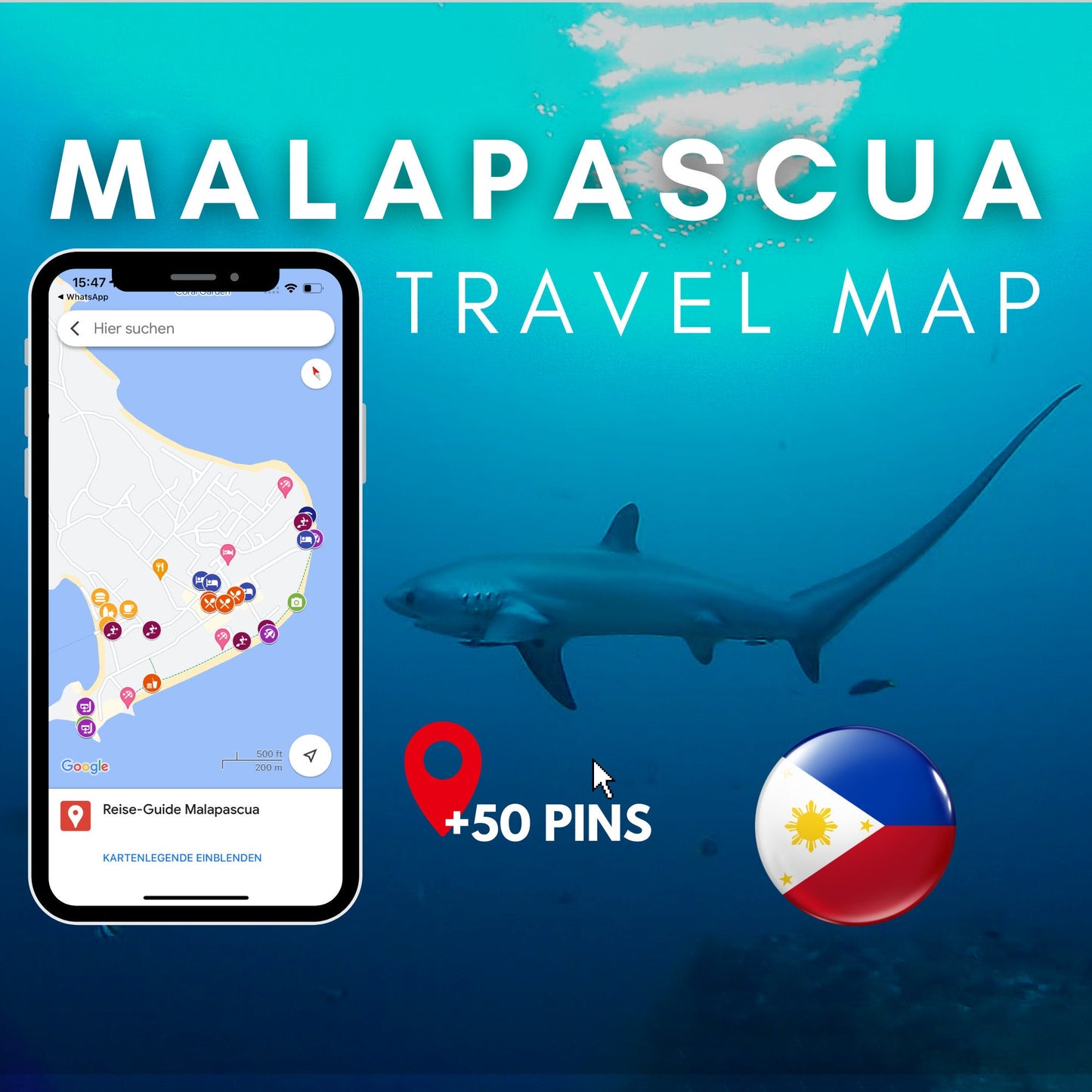 Malapascua | Reise-Guide (E-Book) & Reise-Map
