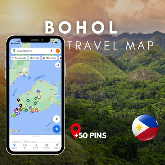 Bohol | Reise-Guide (E-Book) & Reise-Map