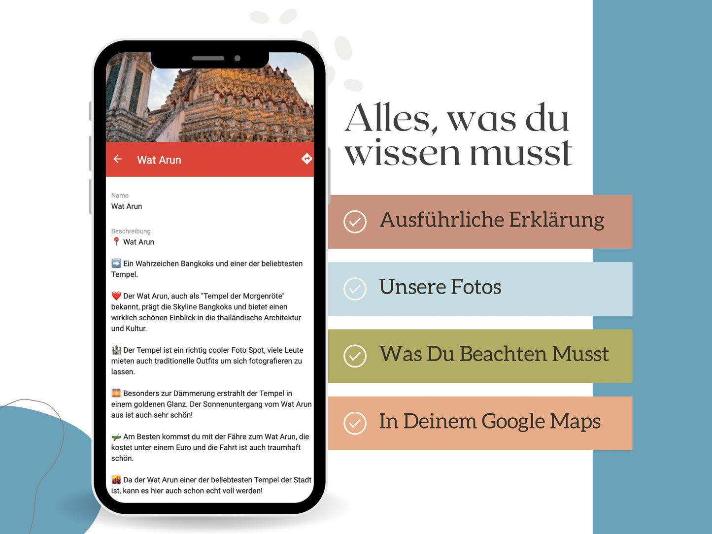 Bangkok | Reise-Guide (E-Book) & Reise-Map