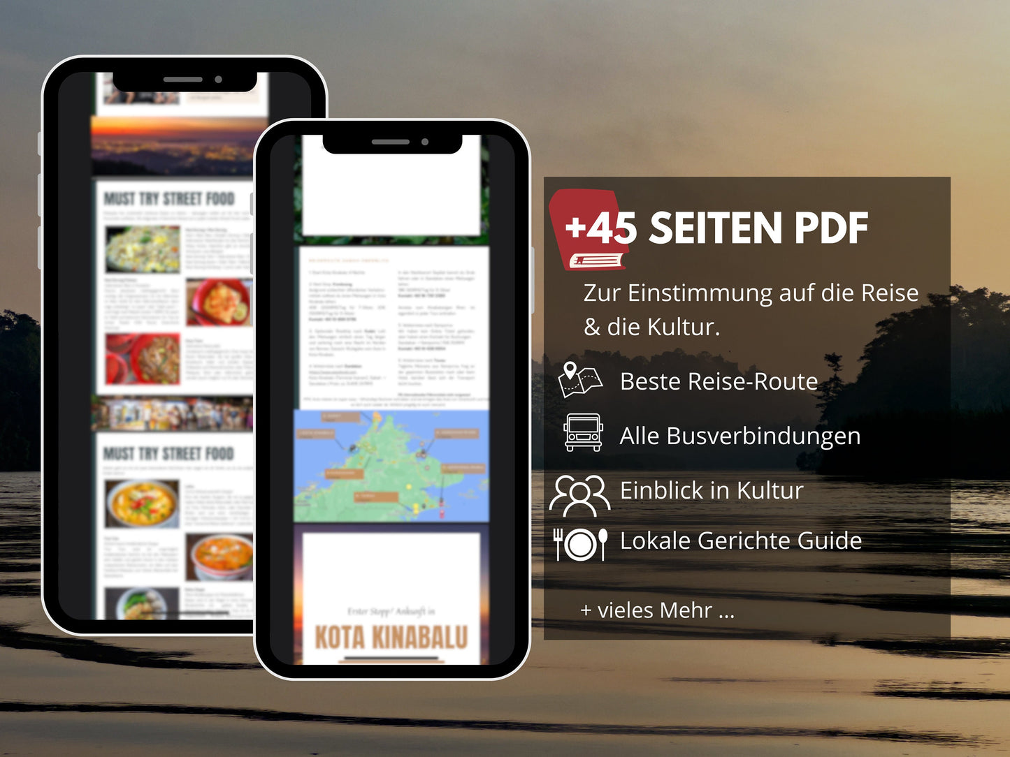 BORNEO | Reise-Guide (E-Book) & Reise-Map