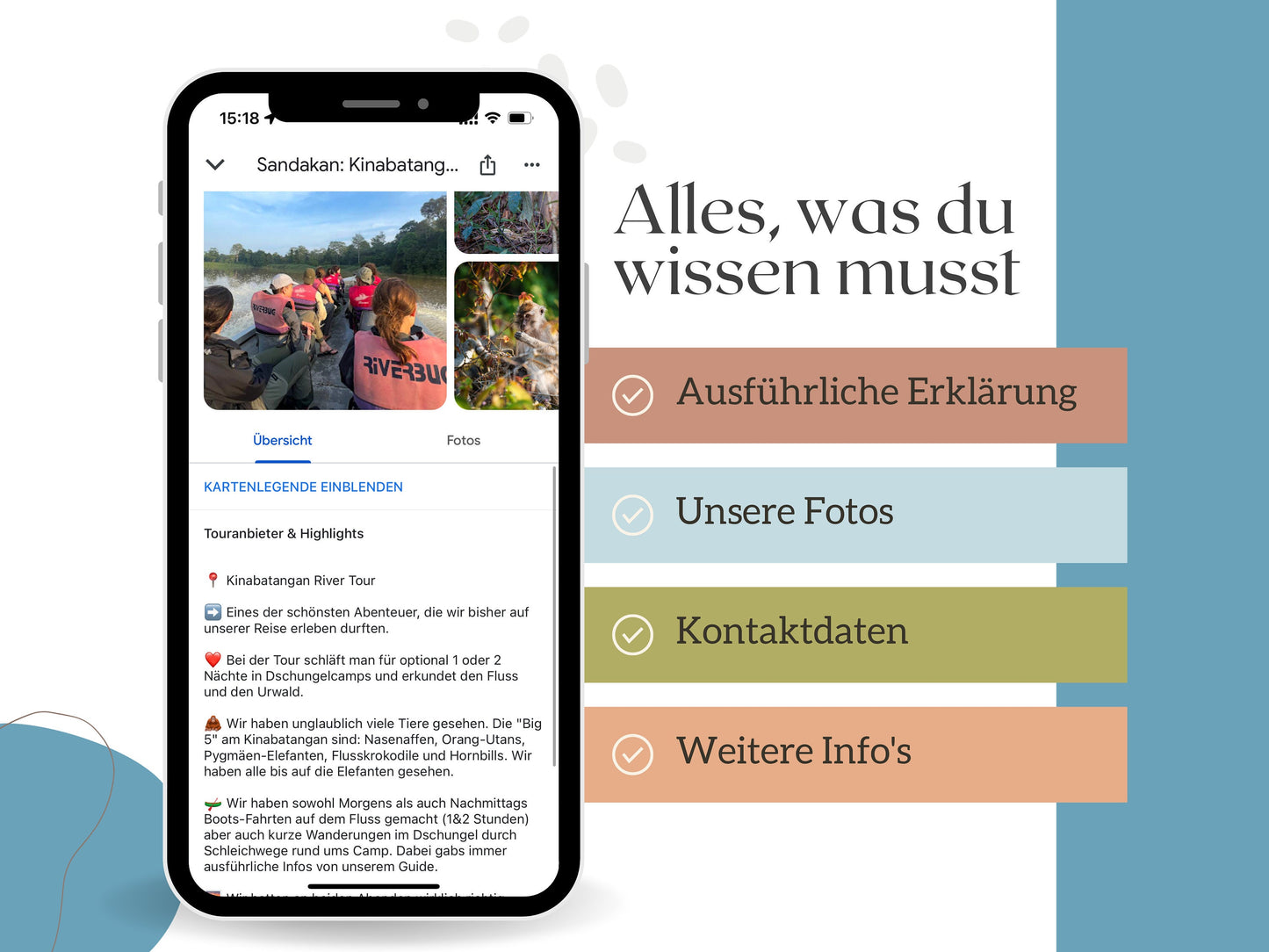 BORNEO | Reise-Guide (E-Book) & Reise-Map
