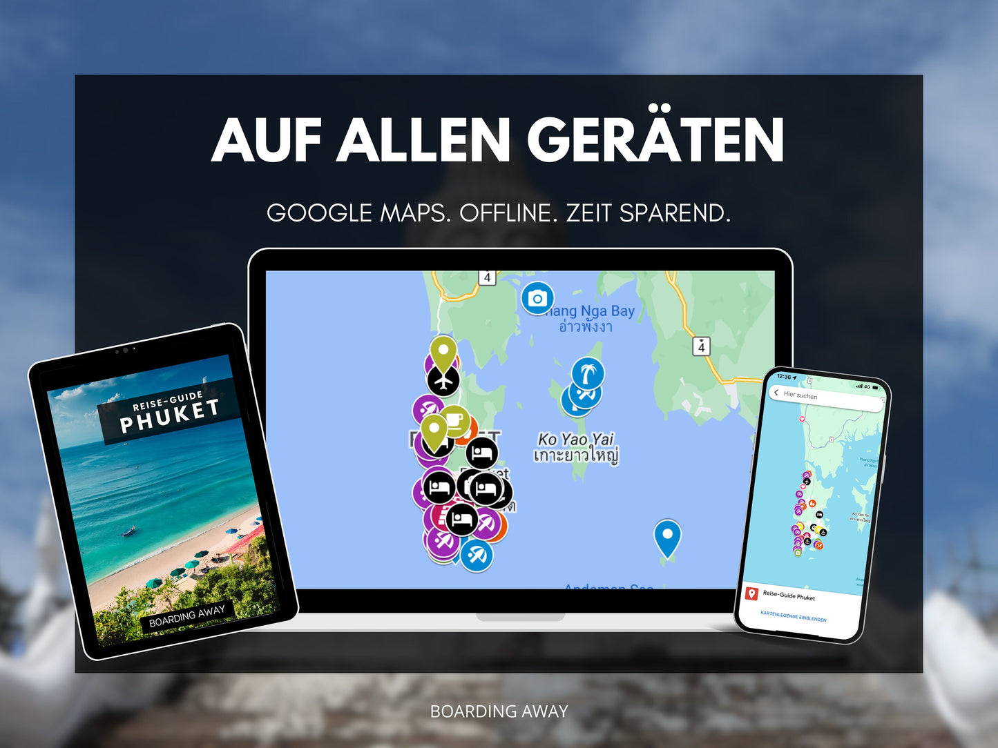 Phuket | Reise-Guide (E-Book) & Reise-Map