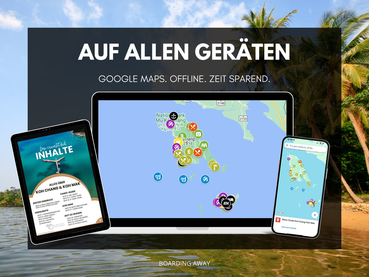 Koh Chang & Koh Mak | Reise-Guide (E-Book) & Reise-Map