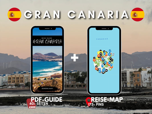 GRAN CANARIA Reise-Guide (E-Book) & Reise-Map für Spanien Urlaub