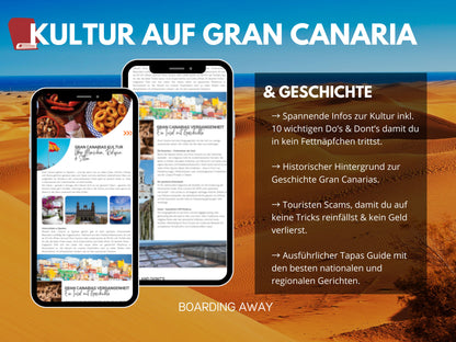 GRAN CANARIA Reise-Guide (E-Book) & Reise-Map für Spanien Urlaub