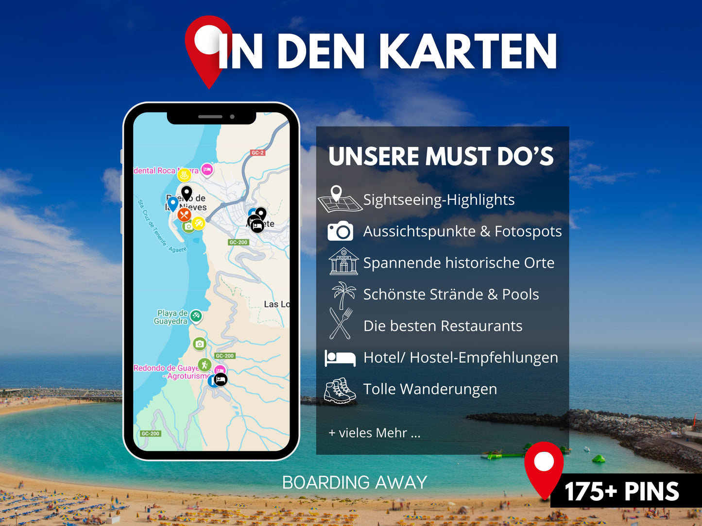 GRAN CANARIA Reise-Guide (E-Book) & Reise-Map für Spanien Urlaub