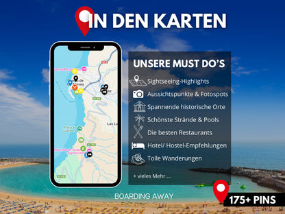GRAN CANARIA Reise-Guide (E-Book) & Reise-Map für Spanien Urlaub