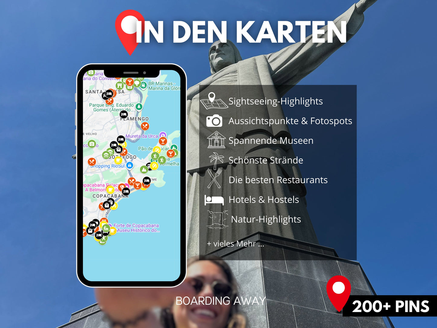 RIO DE JANEIRO Reise-Guide (E-Book) & Reise-Map für Brasilien Urlaub