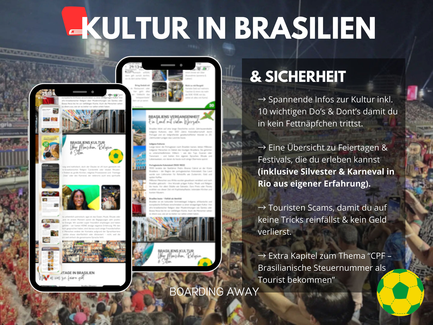 RIO DE JANEIRO Reise-Guide (E-Book) & Reise-Map für Brasilien Urlaub