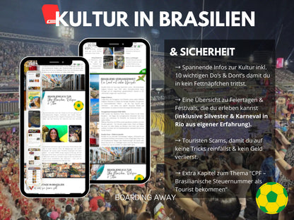 RIO DE JANEIRO Reise-Guide (E-Book) & Reise-Map für Brasilien Urlaub