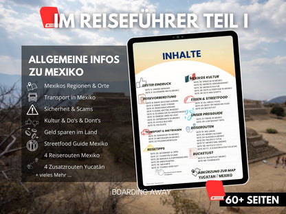 MEXIKO | Reise-Guide (E-Book) & Reise-Map